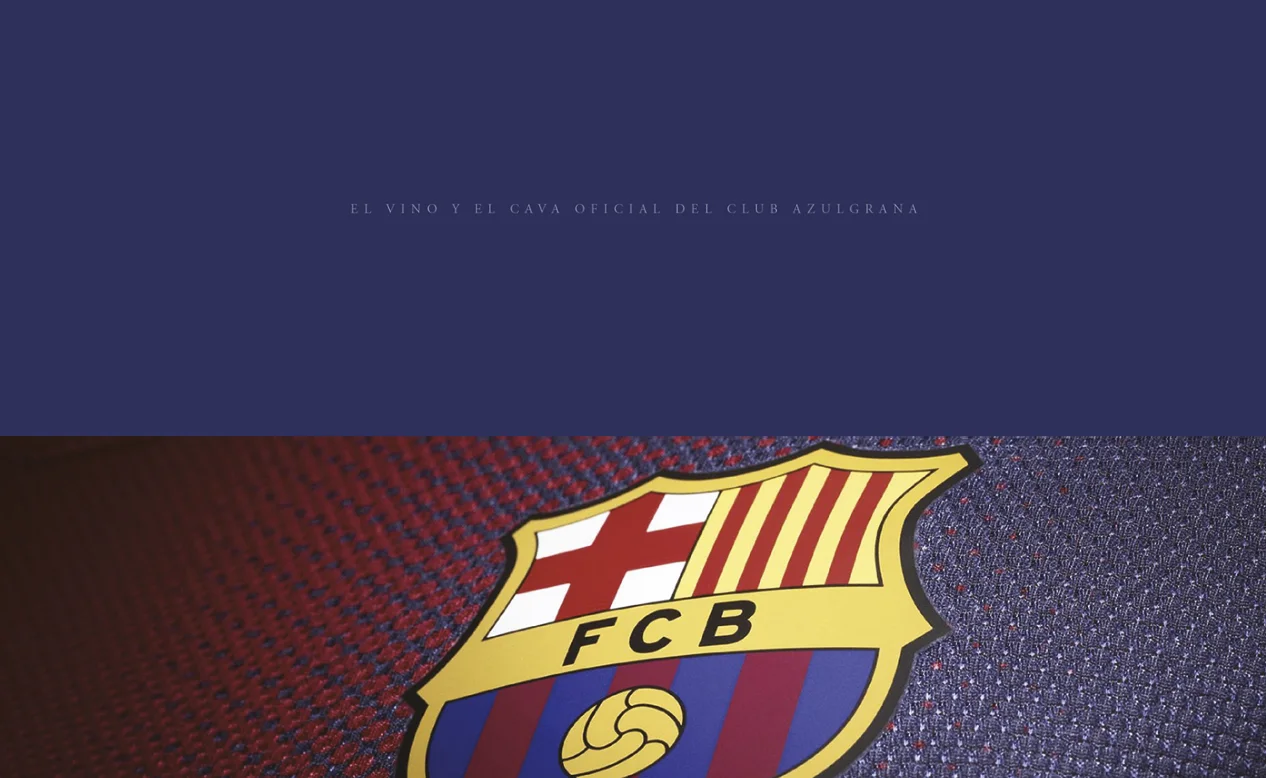 FC Barcelona × Maset — identidad visual sobre fondo blaugrana
