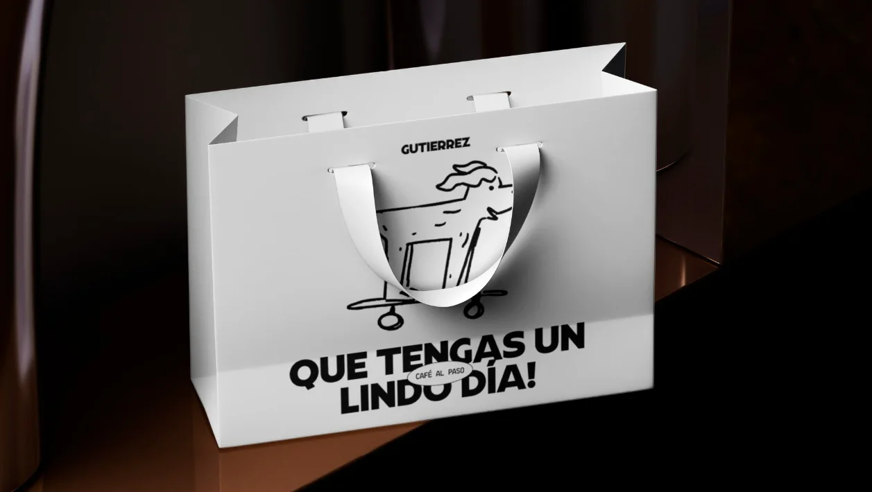 Bolsa shopping — Que tengas un lindo día!