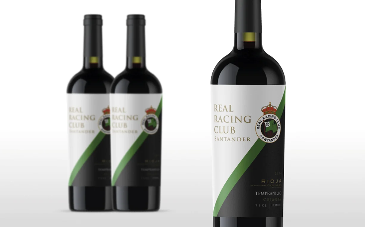 Detalle de la etiqueta — Real Racing Club Santander Rioja Tempranillo