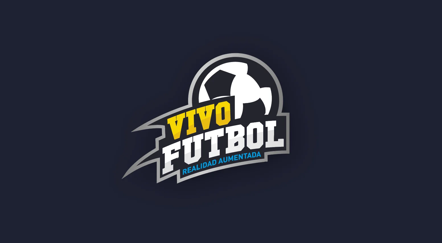 Vivo Fútbol — logotipo Realidad Aumentada